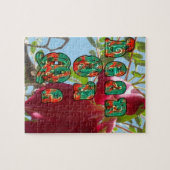 Inspirerend Lean On Me Floral Skyward Art Print Legpuzzel (Horizontaal)