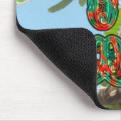 Inspirerend Lean On Me Floral Skyward Art Print Muismat (Hoek)