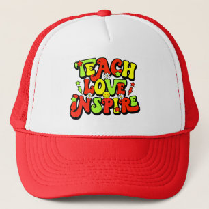 Inspirerend leercitaat trucker pet