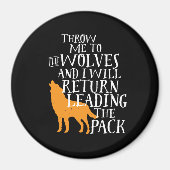 Inspirerend leiderschap citeert sterke leiders magneet (Voorkant)