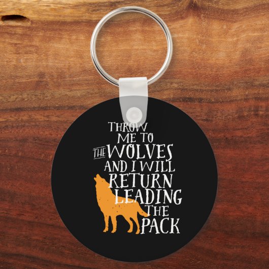 Inspirerend leiderschap citeert sterke leiders sleutelhanger (Voorkant)