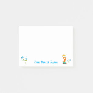 Inspirerend lentesvos met paraplu post-it® notes