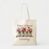 Inspirerend leraar cadeau geloof, hoop, liefde & v tote bag (Voorkant)