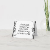 Inspirerend leren dansen in de Regenprijsopgave Kaart (Voorkant)