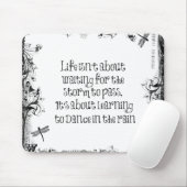 Inspirerend leren dansen in de Regenprijsopgave Muismat (Met muis)