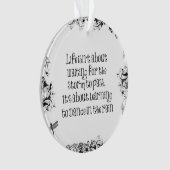 Inspirerend leren dansen in de Regenprijsopgave Ornament (voorkant)