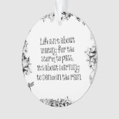 Inspirerend leren dansen in de Regenprijsopgave Ornament (voorkant)