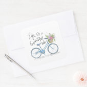 Inspirerend leven is een mooie Ride Sticker Seal (Envelop)