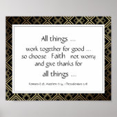 Inspirerend levensbevordering Citeert Poster (Voorkant)