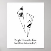 Inspirerend levensechte offertes, afdrukbare prijs poster (Voorkant)