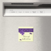 Inspirerend levensgezegde magneet (Insitu (Vaatwasser))