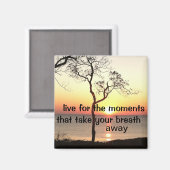 Inspirerend levensmomenten magneet (Voorkant / Achterkant)
