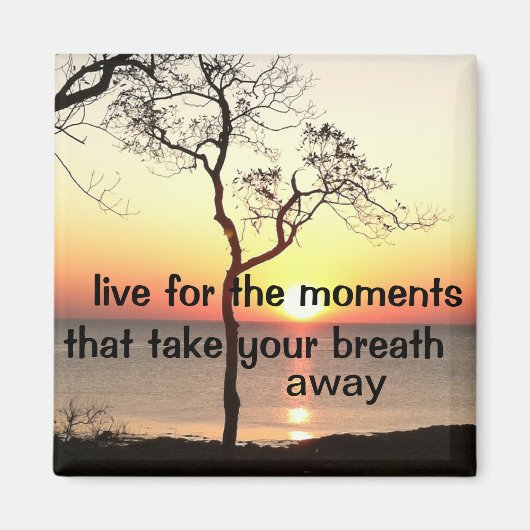 Inspirerend levensmomenten magneet (Voorkant)