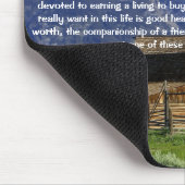 Inspirerend levensrondes muismat (Hoek)