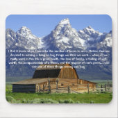 Inspirerend levensrondes muismat (Voorkant)