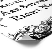 Inspirerend levensstandaard poster (Hoek)