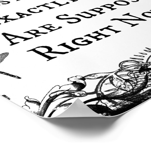 Inspirerend levensstandaard poster (Hoek)