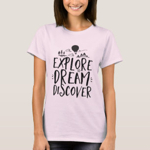Inspirerend levensstandaard Typografie T shirt