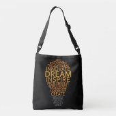 Inspirerend lichte zakken crossbody tas (Achterkant)