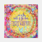 Inspirerend Liefde Er was U Inspirivity Fun Magneet (Voorkant)