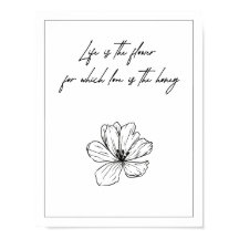 Inspirerend liefde Poster