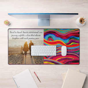 INSPIREREND LIEFDE QUOTE WATERVERF FUNKY STRIPE BUREAUMAT