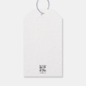 Inspirerend liefde Schrift - 1 Korintiërs 16:14 Cadeaulabel (Achterkant)