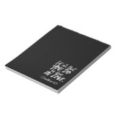 Inspirerend liefde Schrift - 1 Korintiërs 16:14 Notitieblok (Linkerzijde)