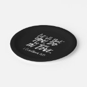 Inspirerend liefde Schrift - 1 Korintiërs 16:14 Papieren Bordje (Gekanteld)