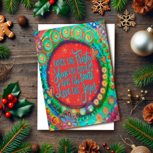 Inspirerend Liefde zoals Jesus Quote Inspirivity Kaart