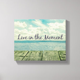 Inspirerend Live in het tijdschrift Canvas Afdruk