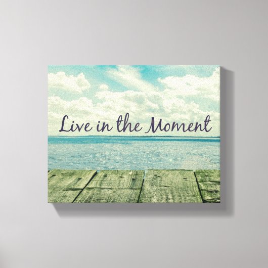 Inspirerend Live in het tijdschrift Canvas Afdruk (Voorkant)