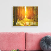 Inspirerend loop op het lichtbijbelverse canvas (Insitu (Woonkamer))