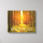 Inspirerend loop op het lichtbijbelverse canvas (Voorkant)