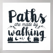 Inspirerend loopbaan van het Citaat Morning Wakout Poster (Voorkant)