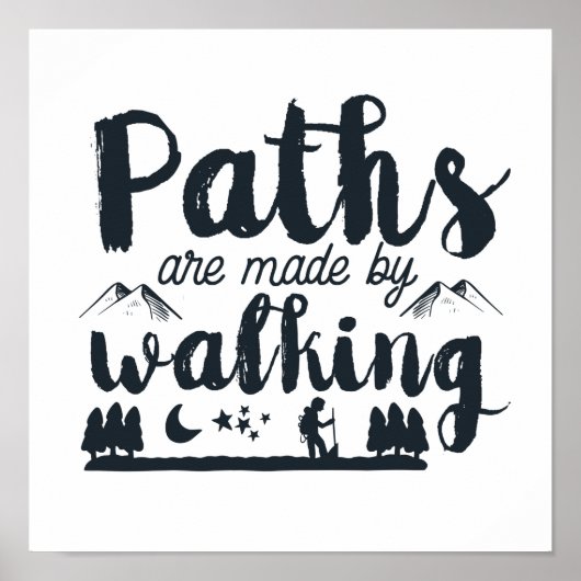 Inspirerend loopbaan van het Citaat Morning Wakout Poster (Voorkant)