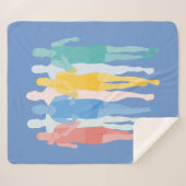 Inspirerend loopbaanmarathon sherpa deken (Voorkant (horizontaal))