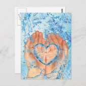 Inspirerend Love Motivatie Briefkaart (Voorkant / Achterkant)