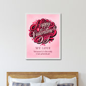 Inspirerend Love Quote voor Valentijnsdag Decor Poster