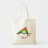 Inspirerend Lovebirds Budget Tas (Voorkant)