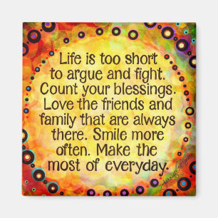 Inspirerend maakt het meeste van elke dag magneet