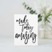 Inspirerend maakt vandaag een geweldig elegant scr briefkaart (Staand voorkant)