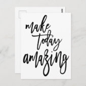 Inspirerend maakt vandaag een geweldig elegant scr briefkaart (Voorkant / Achterkant)