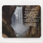 Inspirerend maatstaf van succes muismat (Voorkant)