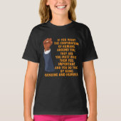 Inspirerend Macht Leiders Zwart Geschiedenis Maand T-shirt (Voorkant)