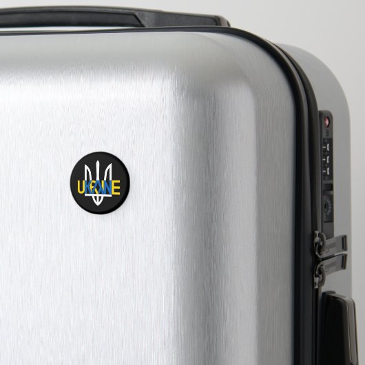 Inspirerend magneet met de inscriptie "Ukraine" (Insitu (bagage))