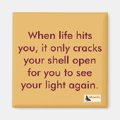 Inspirerend magneet - Rise up (Voorkant)