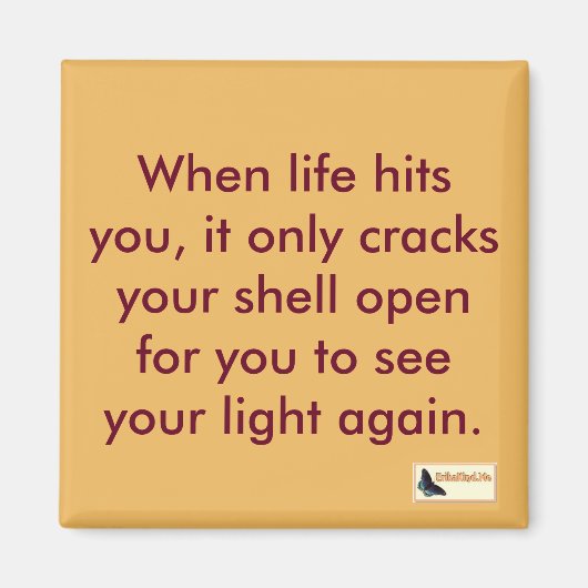 Inspirerend magneet - Rise up (Voorkant)