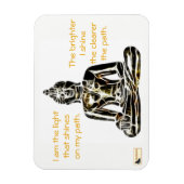 Inspirerend magneet - Wees jij (Verticaal)