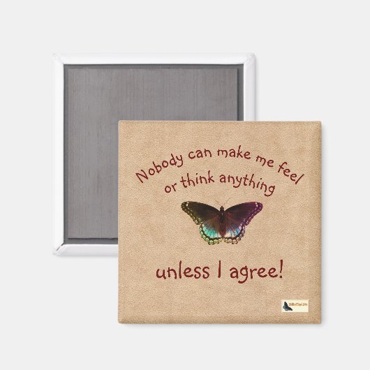 Inspirerend magneet - Wees jij (Voorkant / Achterkant)